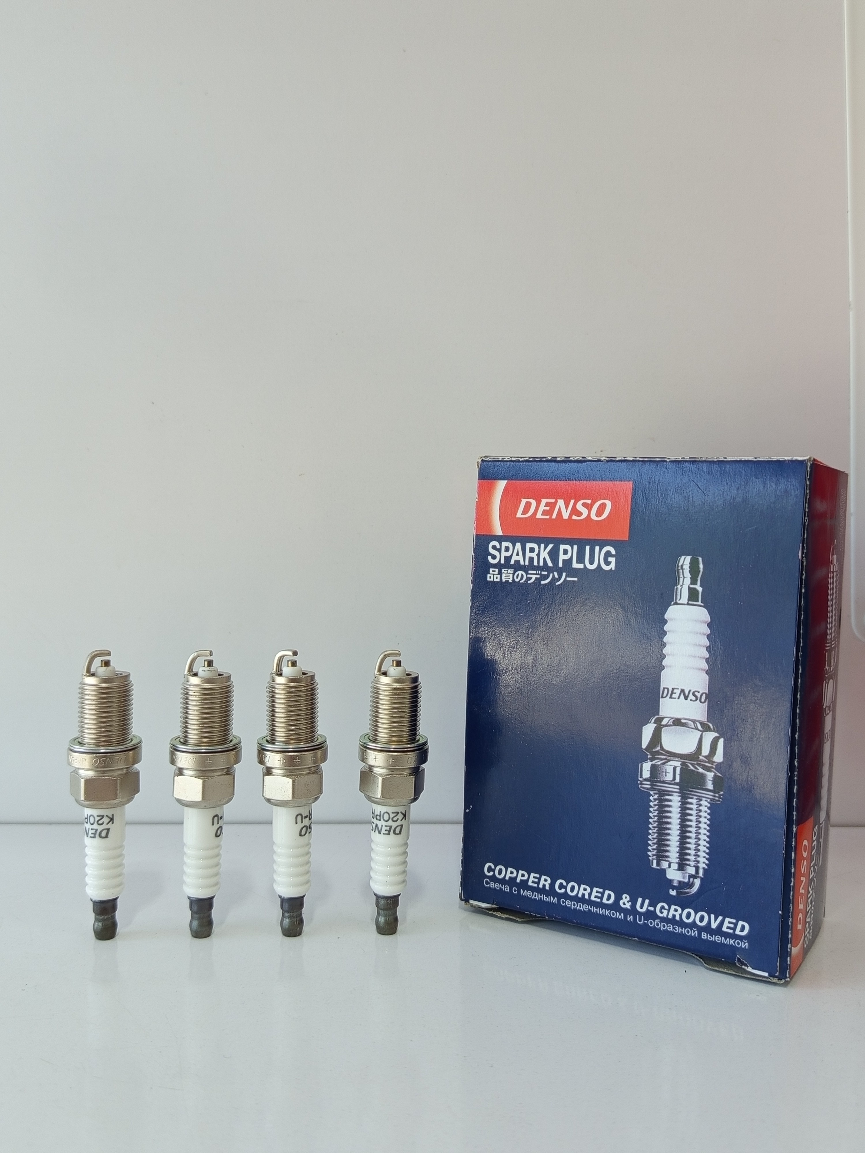 شمع دنسو مدل K20PRU 3145  پایه کوتاه دست 4 عددی
