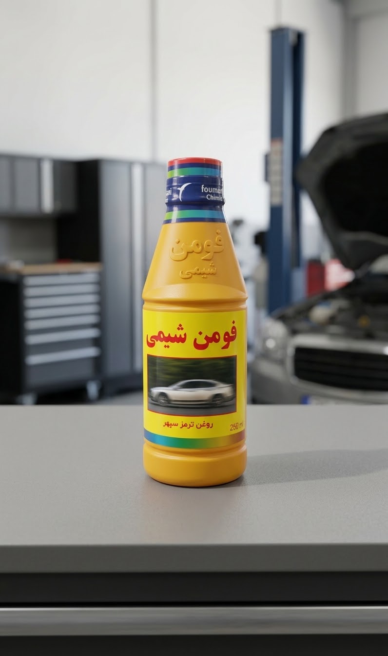 روغن ترمز کاسپین DOT 3 حجم ۲۵۰ میلی لیتر